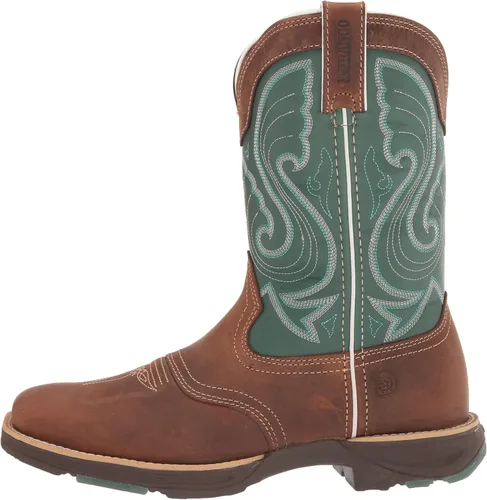Vista 8 de Durango Ultra-Lite Emerald Saddle - Botas vaqueras para mujer