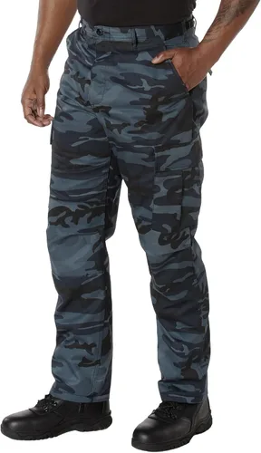 Vista 11 de Rothco: pantalones tácticos BDU – Pantalones cargo resistentes para senderismo al aire libre, EDC, uniforme de trabajo Uniforme de combate