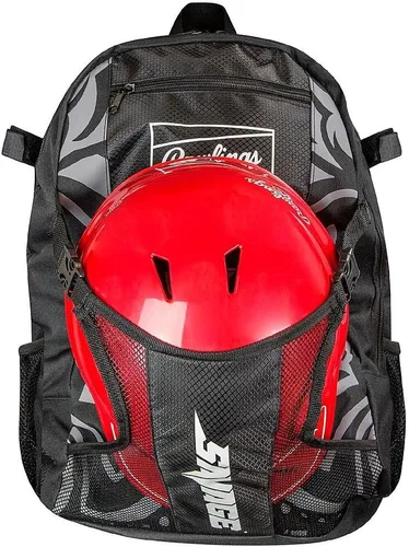 Vista 13 de Rawlings SAVAGE Mochila Bolsa para Equipos T-Ball/Béisbol Juvenil y Softbol Múltiples Estilos