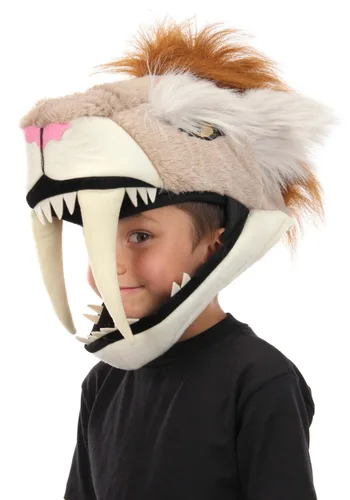 Vista 2 de Sombrero de Disfraz Sabertooth Jawesome Multicolor