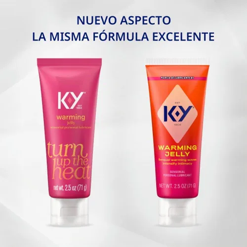 Vista 4 de Lubricante personal efecto caliente K-Y Warming (2.5 oz)