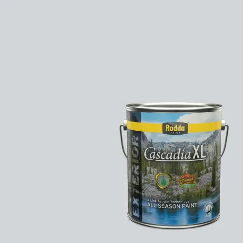 Vista 181 de Rodda Paint CASCADIA XL Pintura e imprimación satinada exterior en uno, cuarto de galón, solo ayer