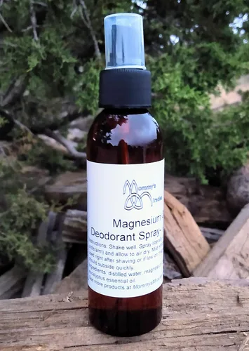 Vista 3 de Spray de aceite de magnesio, 4oz (vainilla)