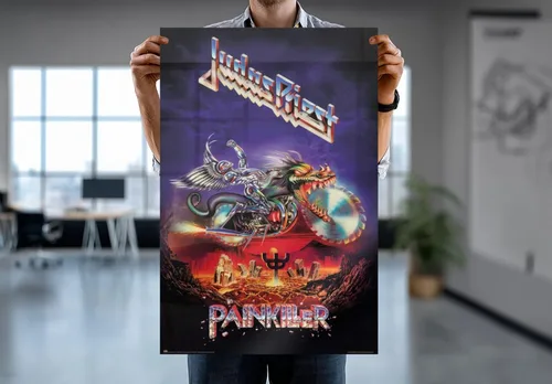 Vista 7 de Judas Priest - Póster musical (matainkiller) (tamaño: 24" x 36") (póster laminado)