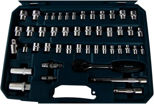 Vista 6 de Makita E-06616 - Juego de mantenimiento (120 piezas), color azul y negro