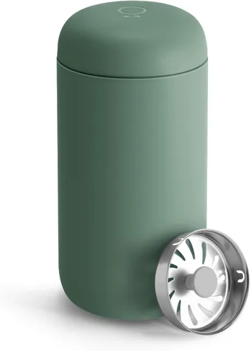 Vista 16 de Fellow Taza de Viaje Carter Move de 12 oz - Taza de Café de Viaje de Acero Inoxidable con Aislamiento al Vacío - Vaso de Café con Interior de Verde