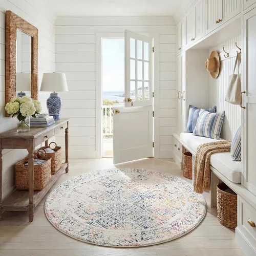 Vista 92 de Safavieh - Alfombra decorativa de la colección Tulum, modelo TUL264F, estilo marroquí, bohemio y desgastado, no suelta pelusa, para sala, vestíbulo