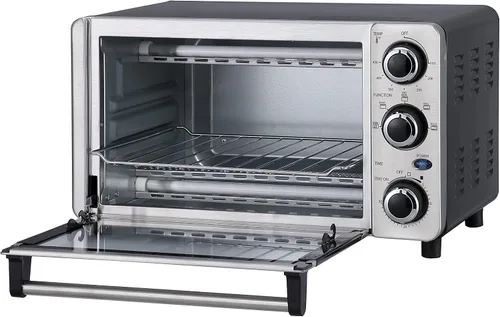 Vista 8 de Horno tostador de encimera Danby Slice DBTO0412BBSS - 1 cada uno