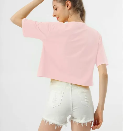 Vista 5 de KEEVICI Lindas camisetas con estampado de vaca de fresa para niñas