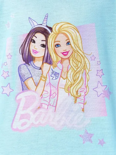 Vista 3 de INTIMO Barbie - Conjunto de pijama de 2 piezas para niña