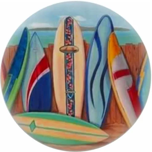 Vista 2 de 1848 Surfboards - Pomo de cerámica para cajones