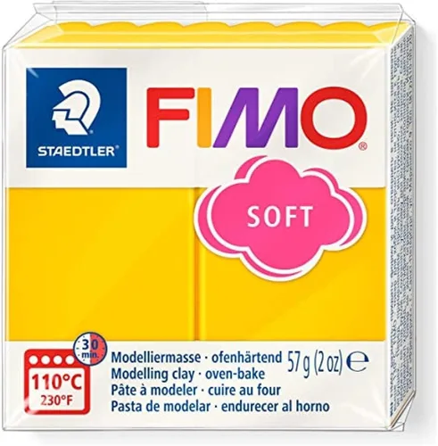 Vista 15 de Staedtler FIMO Effects Arcilla Polimérica - Arcilla para Hornear en Horno para Joyería, Escultura, Azul Translúcido 8020-374