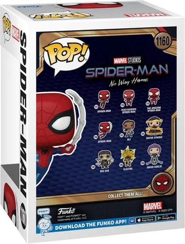 Vista 3 de Funko Pop! Marvel: Spider-Man: No Way Home - Spider-Man en traje final