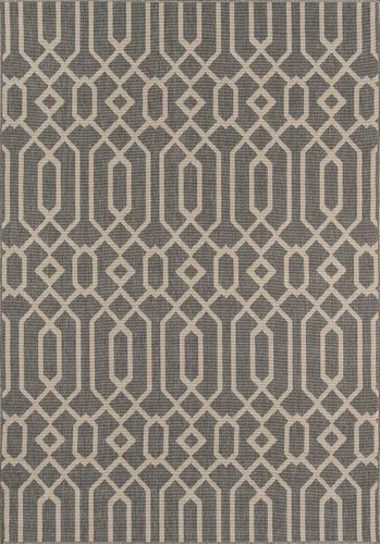 Vista 6 de Momeni BAJA0BAJ-3CHR860D, baja Colección, 8'6" x 13', Carbón vegetal, Polipropileno, Amarillo