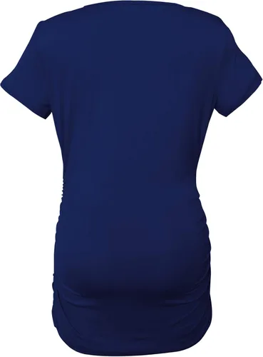 Vista 3 de Smallshow - Blusa de maternidad con fruncido lateral, ropa para embarazo, 3