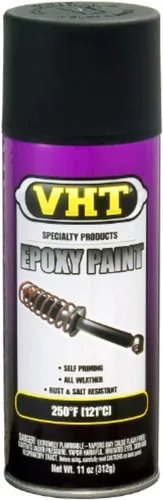 Vista 3 de VHT ESP652000 - Pintura epoxi satinada para todo tipo de clima Brillo negro