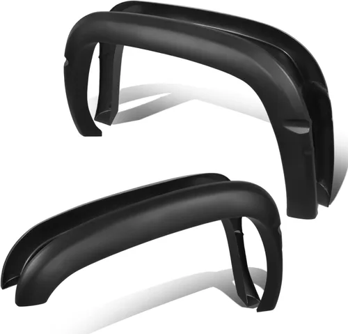 Vista 9 de DNA Motoring IF-10021-MBK - Juego de 4 protectores de rueda de guardabarros estilo OE compatibles con 11-18 Ram 1500, excluye los modelos RT y Rebel