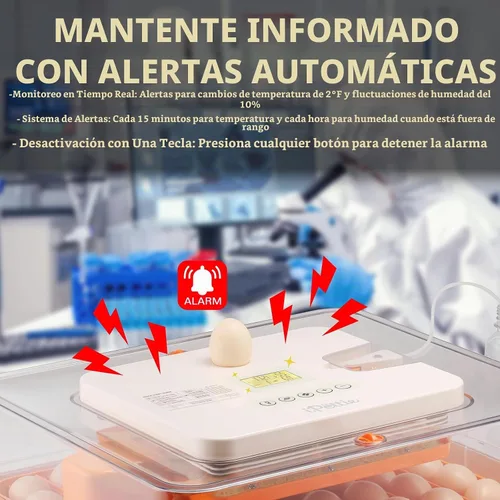 Vista 7 de iPettie - Incubadora de huevos para incubar huevos con giro automático