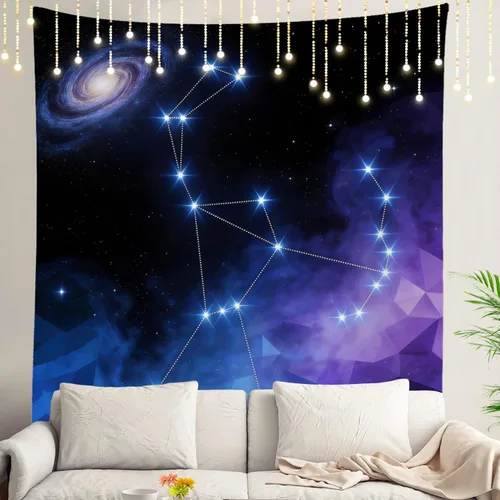 Vista 42 de Shrahala Peaceful Retreat Charming Abode Tapestry, Verdant Landscape Water Wall Hanging Hd Print Polyester Backdrop For Dorm Room Bedroom 30 X 40 In