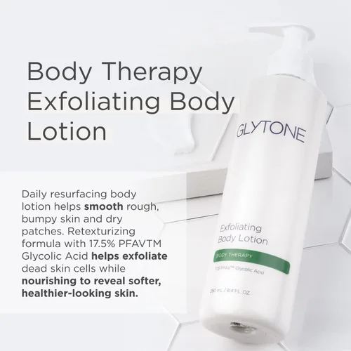 Vista 2 de GLYTONE Loción exfoliante corporal, 8.4 fl.