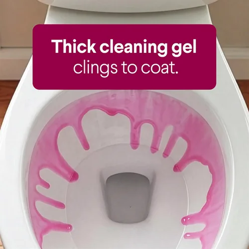 Vista 4 de Clorox Scentiva - Gel de limpieza para inodoro, flor de cerezo y melocotón, 24 onzas líquidas (paquete de 2)