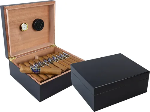 Vista 7 de Humificador de cigarros de cabaña, Capacidad: 20 a 50