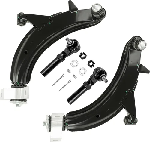 Vista 45 de Detroit Axle - Kit de brazos de control delantero para Acura 2004-2008 TSX 2003-2007 Honda Accord, 2 ensamblajes de brazos de control inferiores 2