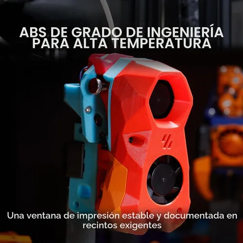 Vista 3 de Polymaker Filamento ABS Pro para impresora 3D de 0.069 pulgadas, color negro, ABS de grado de ingeniería de 2.2 lbs con alta resistencia al calor