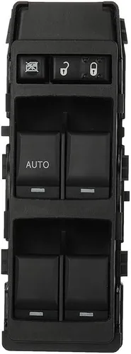 Vista 2 de Interruptor de ventana eléctrica del lado del conductor con botón automático, compatible con Chrysler 200 300 Sebring, Dodge Avenger Caliber Charger