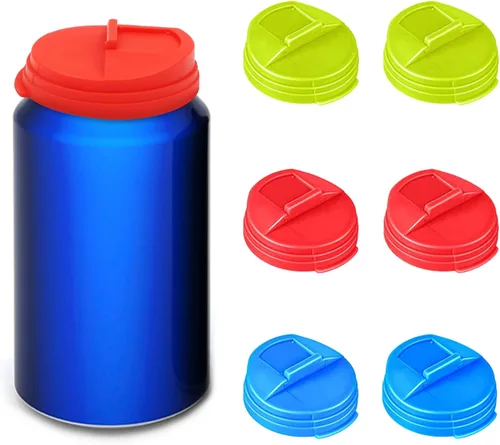 Vista 8 de ZOCONE Juego de tapas para botellas, 36 tapas de latas de refresco + tapas de latas + tapas de botellas de cerveza de silicona, tapas de botellas a