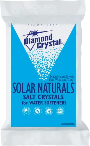 Vista 2 de Diamond Crystal - Sal de suavizante de agua natural solar, 40 libras (paquete de 2)
