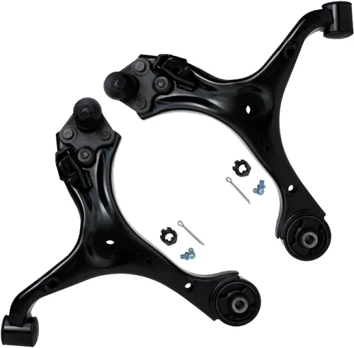 Vista 109 de Detroit Axle - 2 brazos de control delanteros para Volvo S60 V70 01-07, juego de 2 brazos de control inferiores 2001 2002 2003 2004 2005 2006 2007