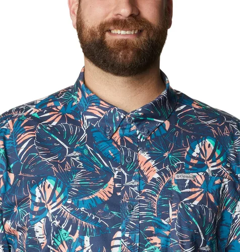 Vista 9 de Columbia Men's Rapid Rivers Printed Short Sleeve Shirt