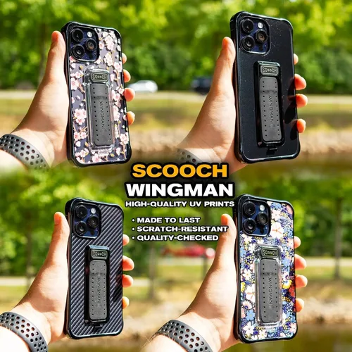 Vista 29 de Scooch Wingman - Funda con función atril para Samsung Galaxy S9 [protección contra caídas de 10 pies] [soporte bidireccional] funda protectora a
