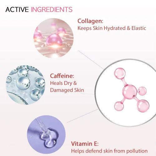 Vista 3 de OOTD - Suero y crema facial intensiva vegana para ojos (paquete de 5) Solución de cuidado de la piel durante todo el día de Corea para pieles