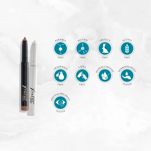 Vista 3 de Xtreme Lashes GlideShadow - Sombra de ojos en barra de larga duración, color malva