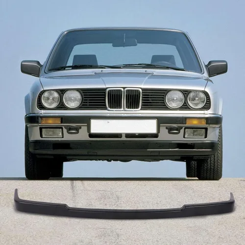 Vista 2 de PENSUN Alerón de cenefa inferior para parachoques delantero, divisor de mentón para BMW E30 serie 3 1988-1992