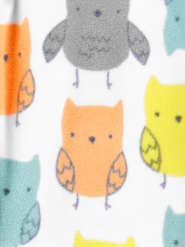 Vista 2 de Simple Joys by Carter's Paquete de 2 unidades unisex de forro polar neutro con pies para dormir y jugar