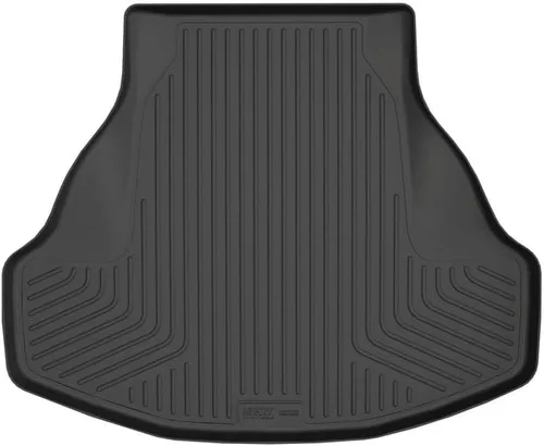 Vista 14 de Husky Liners Weatherbeater Alfombrillas para piso Compatibles con Honda Accord 4 puertas 2008-2012 Delanteras y segunda fila, 3 piezas, negro