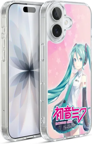 Vista 117 de Head Case Designs Licencia Oficial Hatsune Miku Gráficos Lindos Carcasa de Gel [Protección de Grado Militar] Compatible con Apple iPhone 7