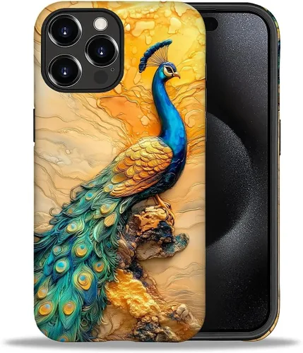 Vista 97 de DAIZAG Funda compatible con iPhone 11, hermoso color arena, patrón completo, carcasa rígida híbrida de plástico TPU + funda de protección