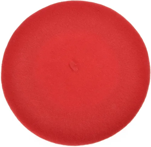 Vista 103 de ZLYC - Boina francesa de lana unicolor para mujeres y niñas