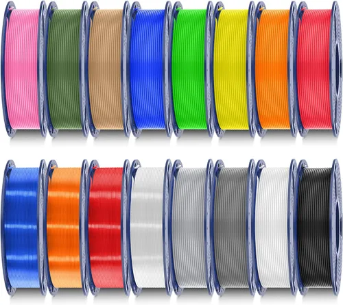 Vista 59 de SUNLU PLA filamento para impresora 3D, 1,75 PLA, precisión dimensional +/- 0.001 in, bobina de 2.2 lb 0.069 in PLA Filament 1.75mm, Smooth