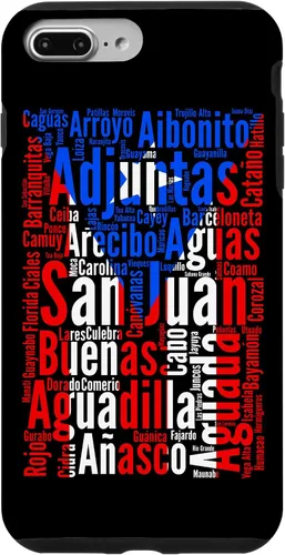 Vista 12 de Funda para iPhone 17, diseño de ciudades puertorriqueñas, bandera de Puerto Rico, Boricua
