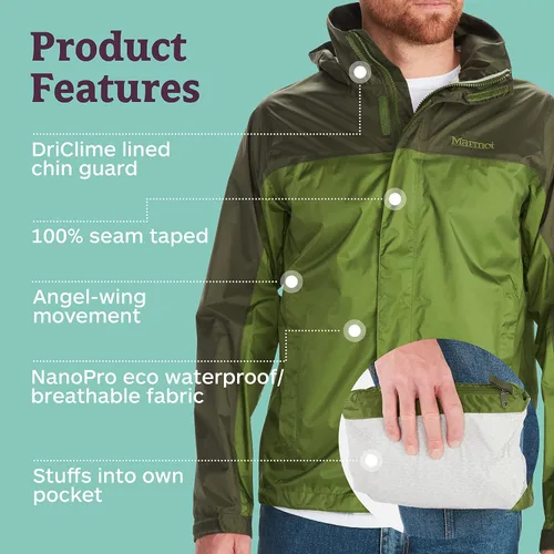 Vista 4 de MARMOT Men's Precip Eco Jacket