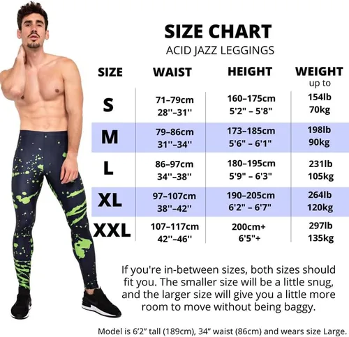 Vista 6 de Kapow Meggings Los leggings originales para hombre
