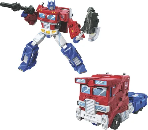 Vista 4 de Transformers Generaciones 35 Aniversario WFC-S65 Animación Clásica Optimus Prime