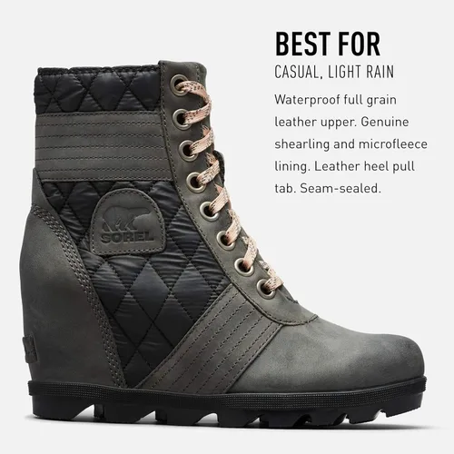 Vista 2 de Sorel - Botas de plataforma para mujer