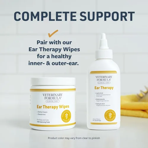 Vista 6 de Amazon Basics Fórmula veterinaria Terapia de Autos Clínicos, 4 oz. - Fórmula medicada trata infecciones bacterianas, fúngicas y de levadura