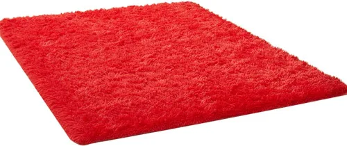 Vista 6 de Kekon Alfombra cuadrada moderna ultra suave para interior, esponjosa, antideslizante, sedosa, para sala de estar, dormitorio, habitación de niños